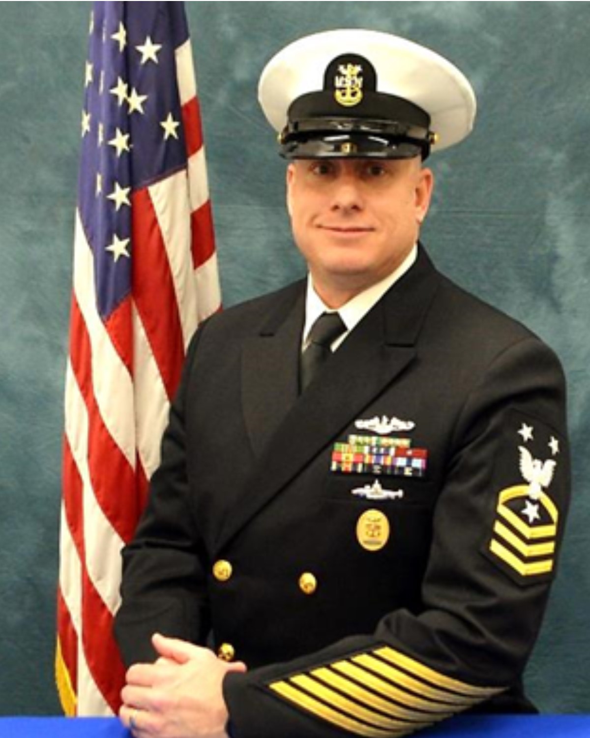 Photo of Command Master Chief (SS) Steven A. Bradsher, NAVSUP Fleet Logistics Center Puget Sound